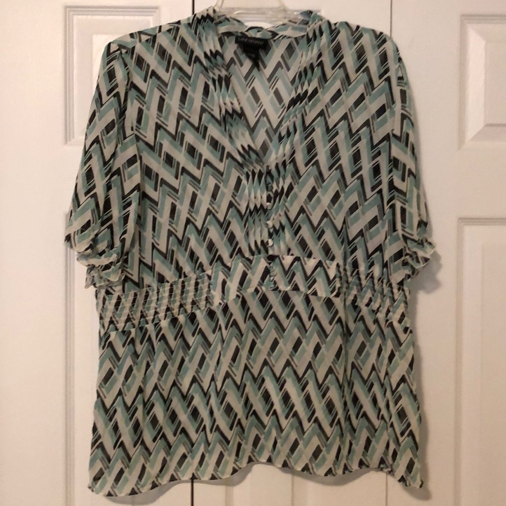 Sheer blouse